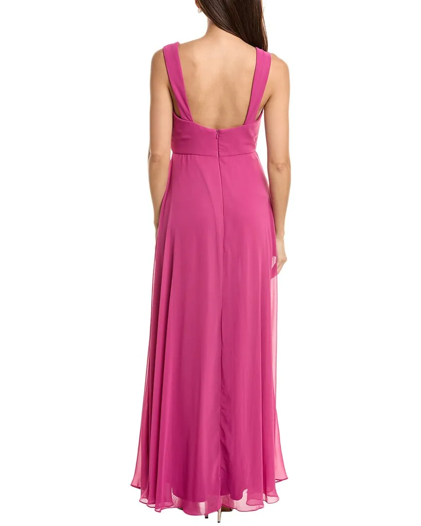 After Six Wide Strap Sweetheart Gown
