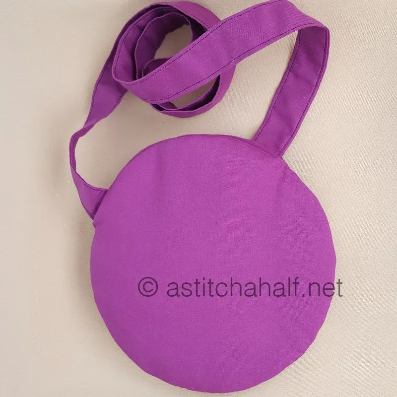 Aurora Borealis Round Cross Body Bag