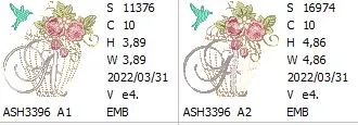 Aviary Atelier Monogram Letter A