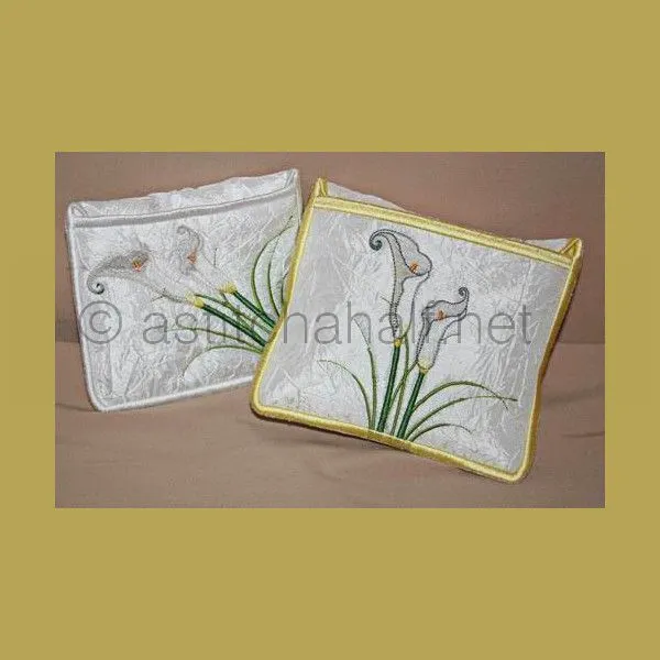Calla Lily Mini Manicure Bags