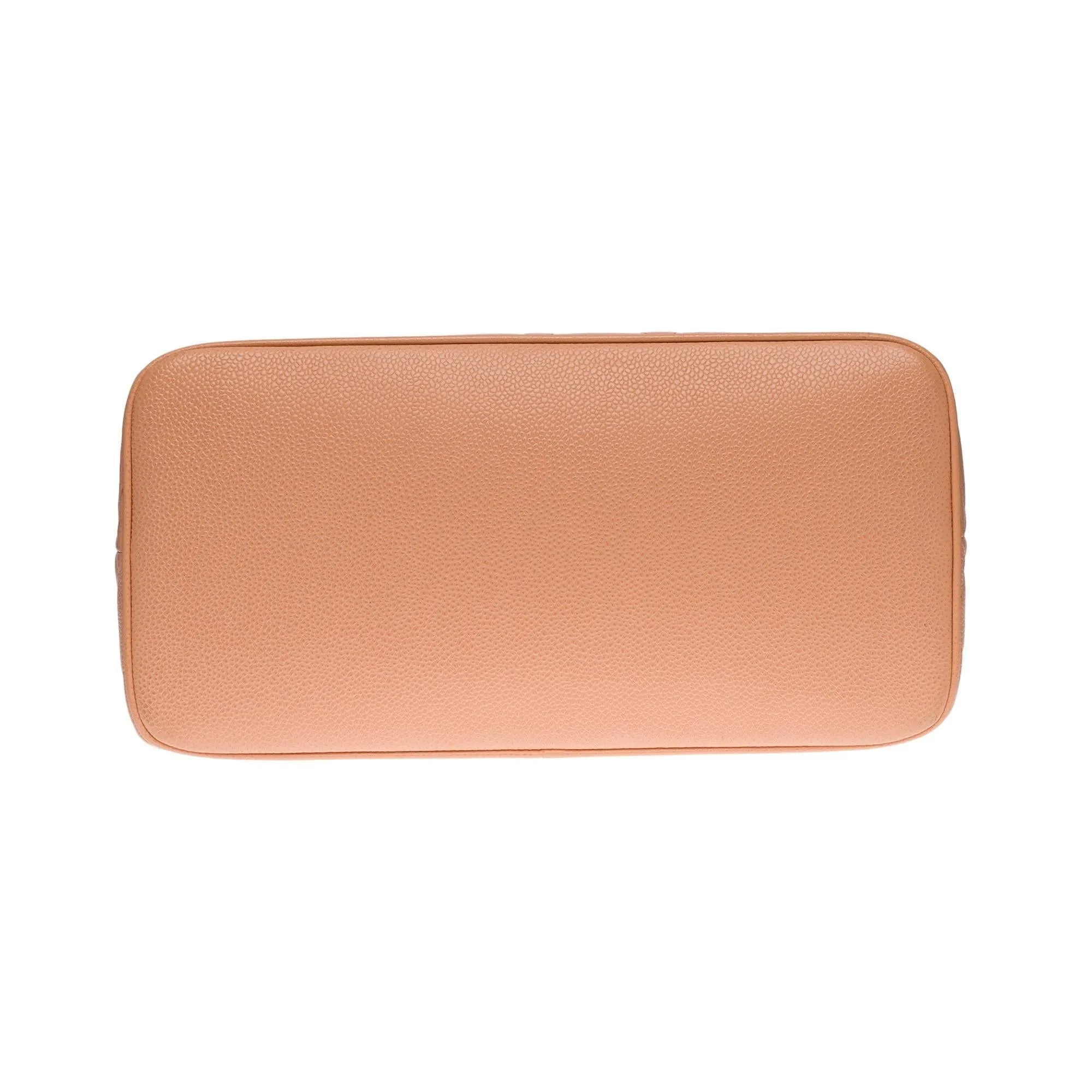 CHANEL Beautiful Cabas Medallion bag in salmon caviar leather, GHW