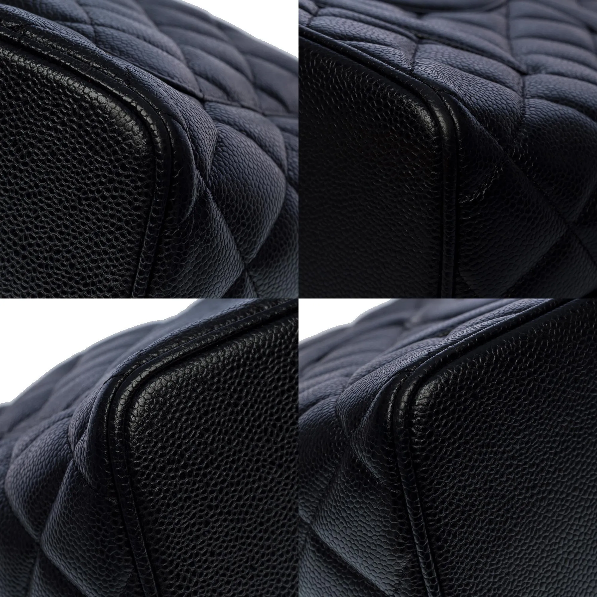 CHANEL Beautiful Medaillon Tote bag in black caviar leather, GHW