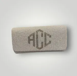 Diamond Initial Monogram Clutch