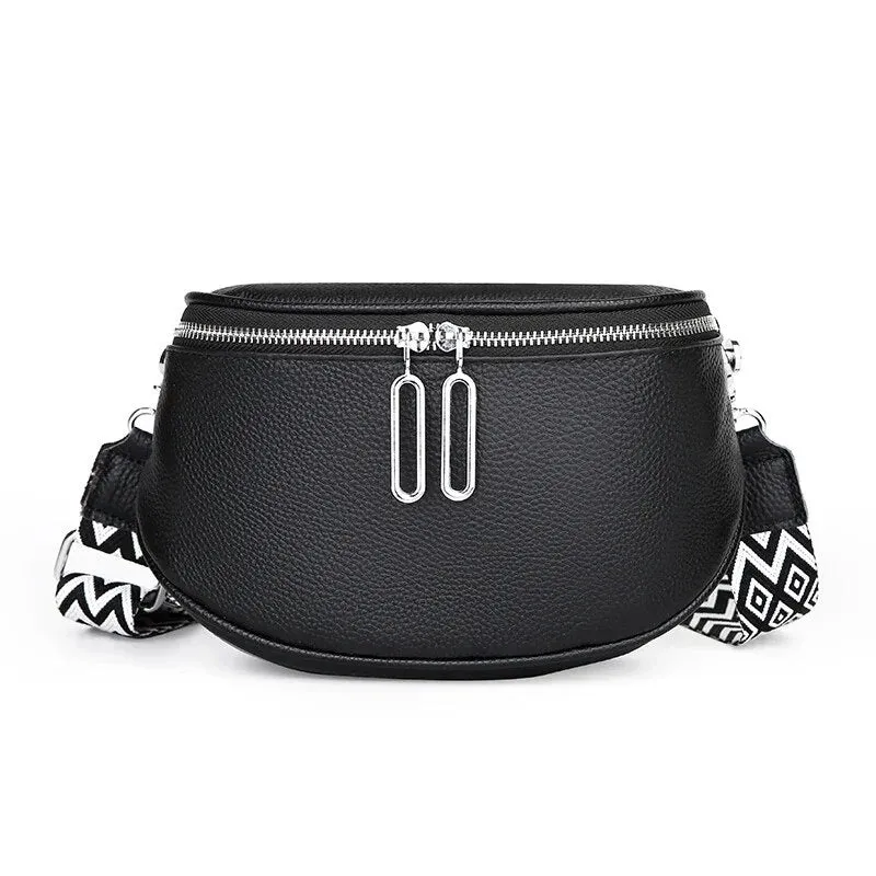 Hipster Crossbody 100% Leather