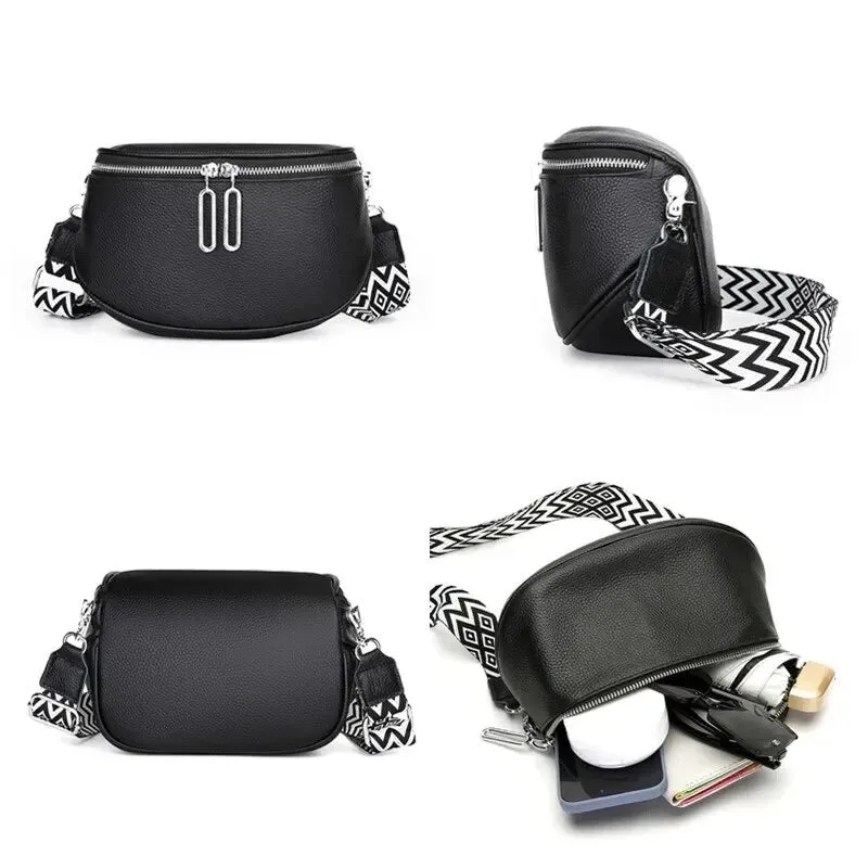 Hipster Crossbody 100% Leather