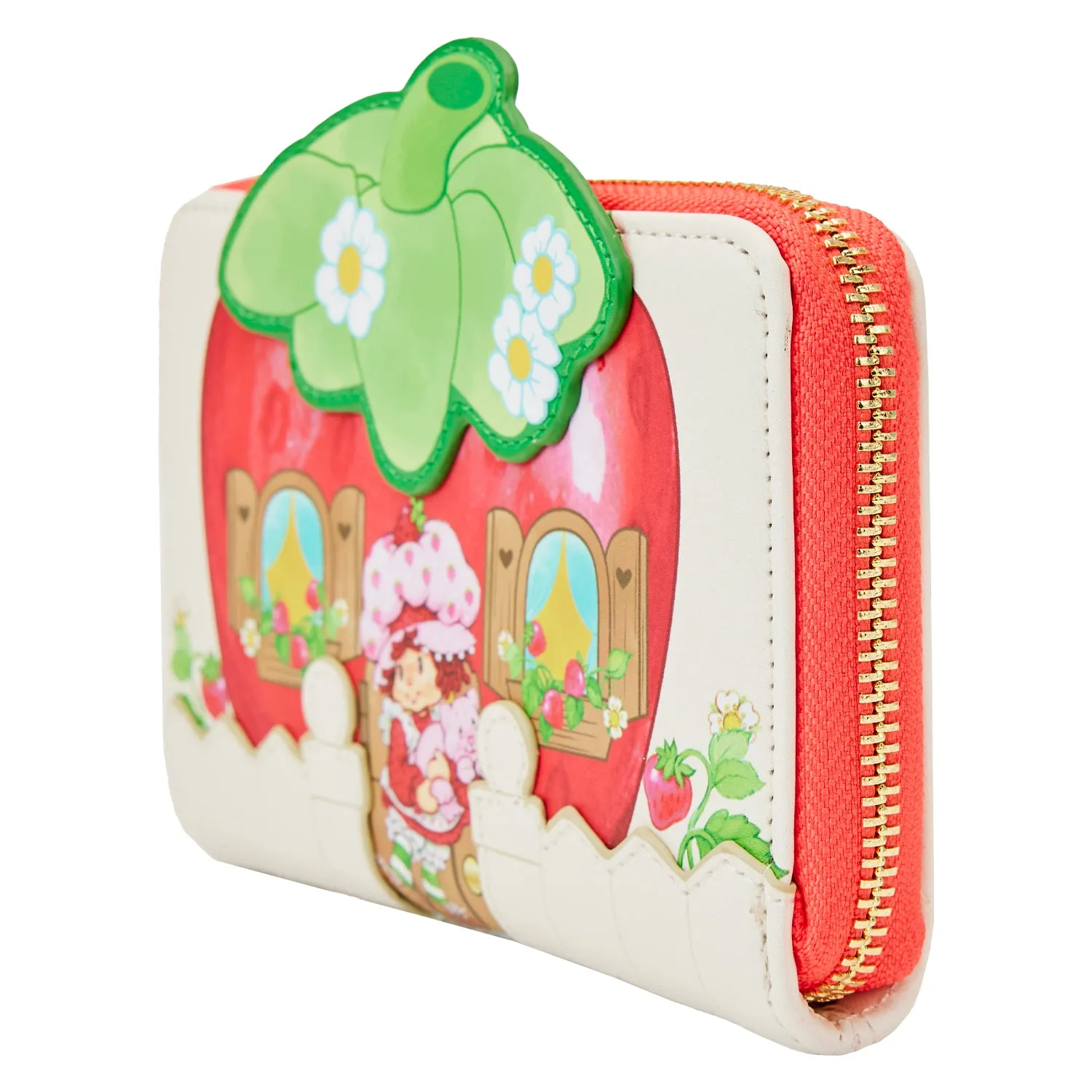 LF Strawberry Shortcake Strawberry House Ziparound Wallet