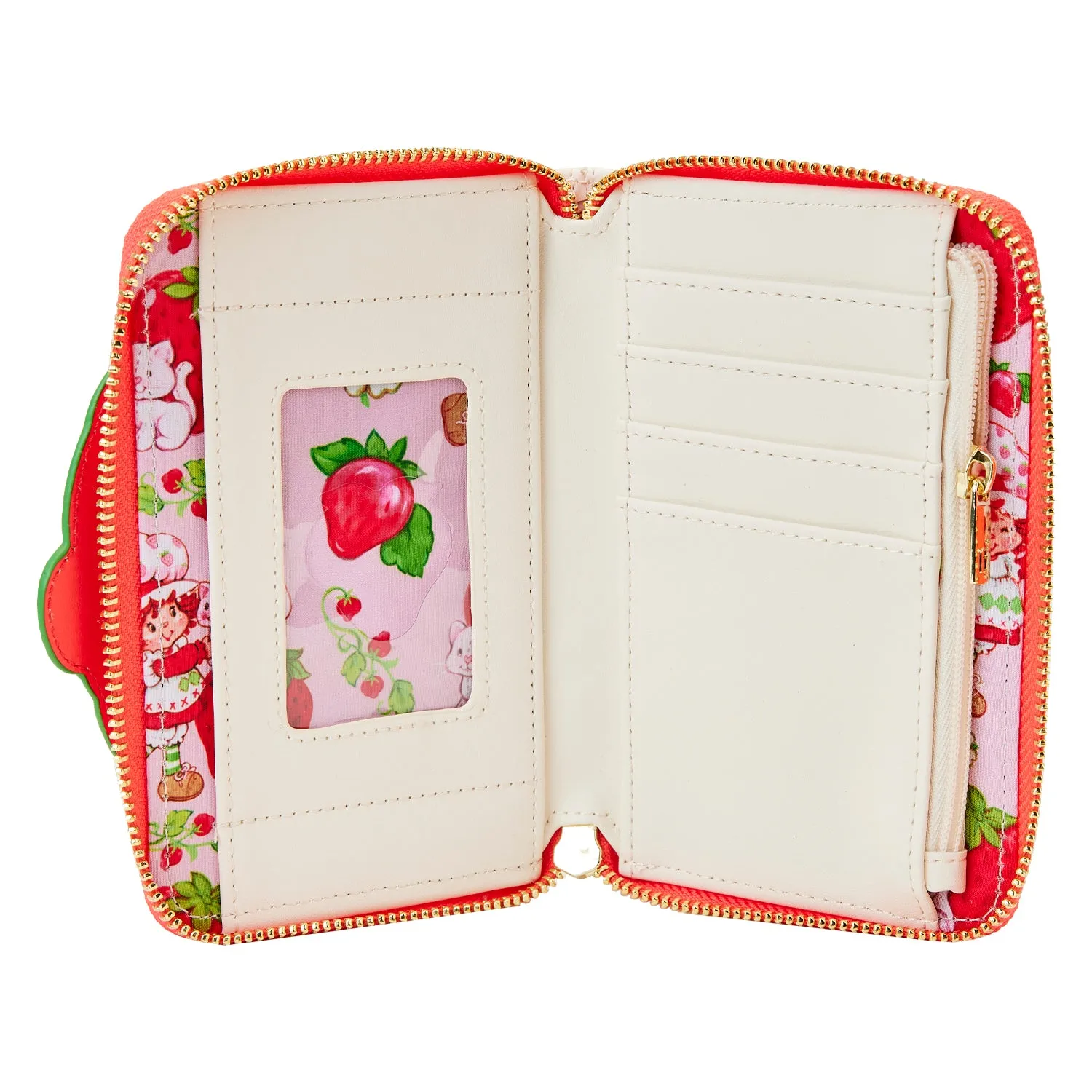 LF Strawberry Shortcake Strawberry House Ziparound Wallet