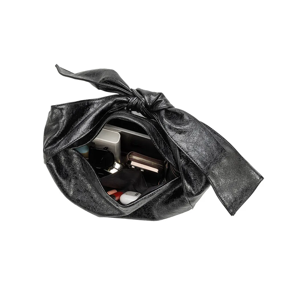 Marni Gold Crinkle Bow Crossbody Bag - FINAL SALE