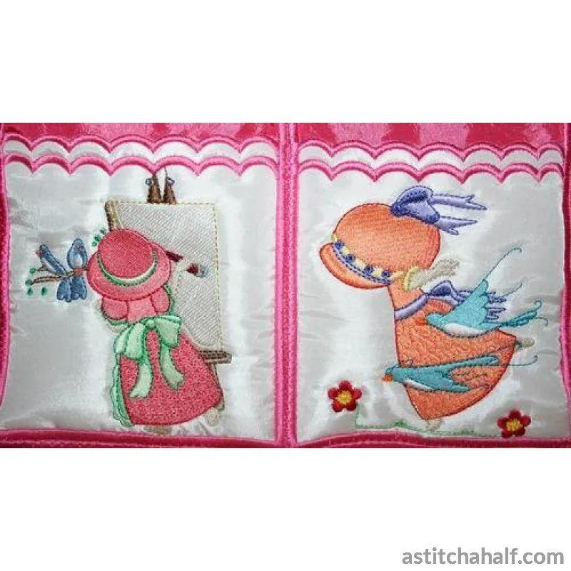 Miss Bonnet Tote Bag 03