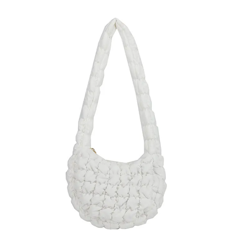 Nylon Puffer Bag Crossbody Bag-Showtown