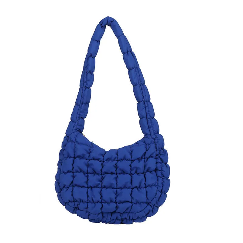 Nylon Puffer Bag Crossbody Bag-Showtown