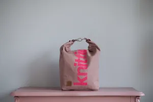 Roll & Stroll Bag - Blush - printed