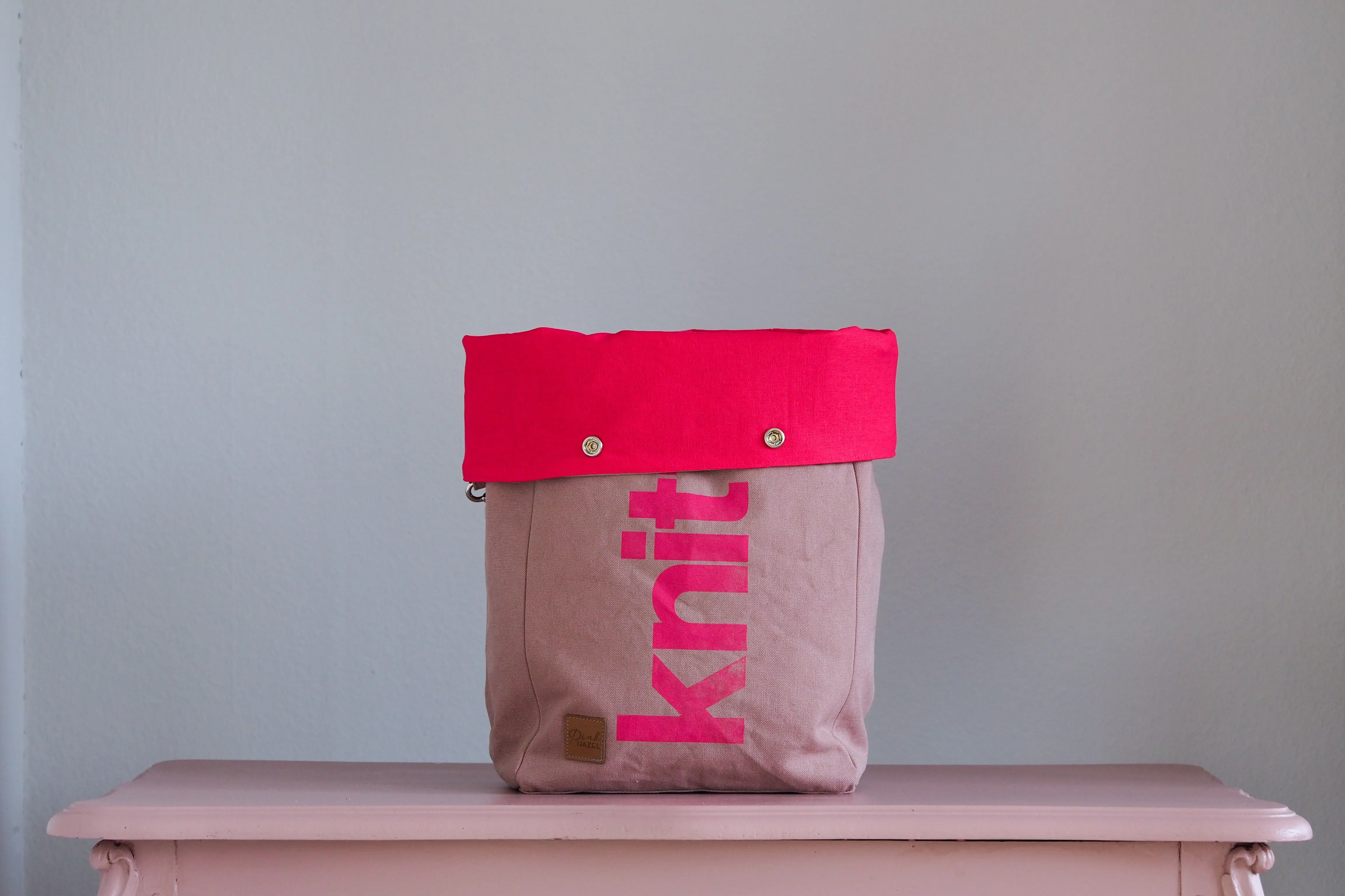 Roll & Stroll Bag - Blush - printed