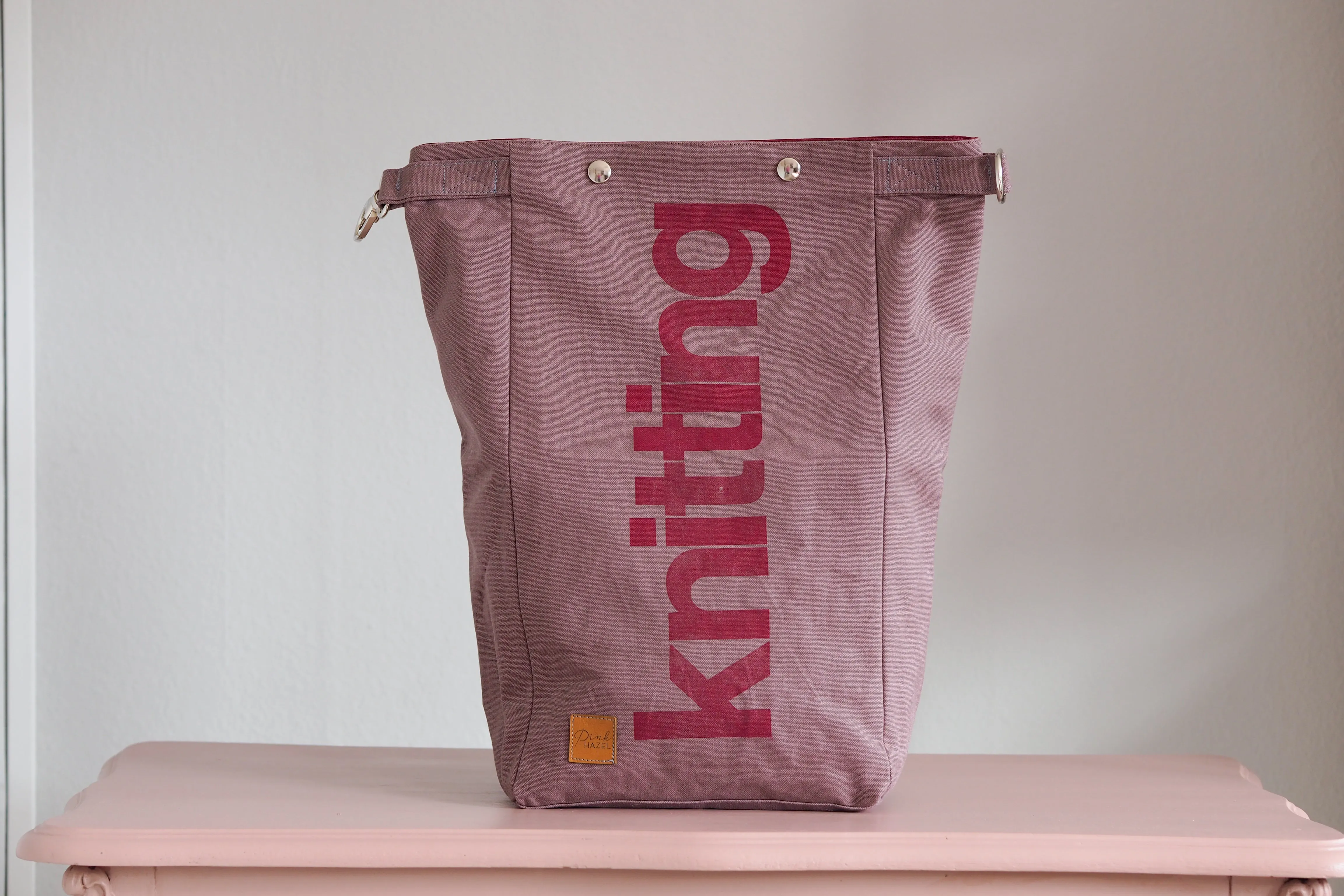 Roll & Stroll Bag - Grape - printed