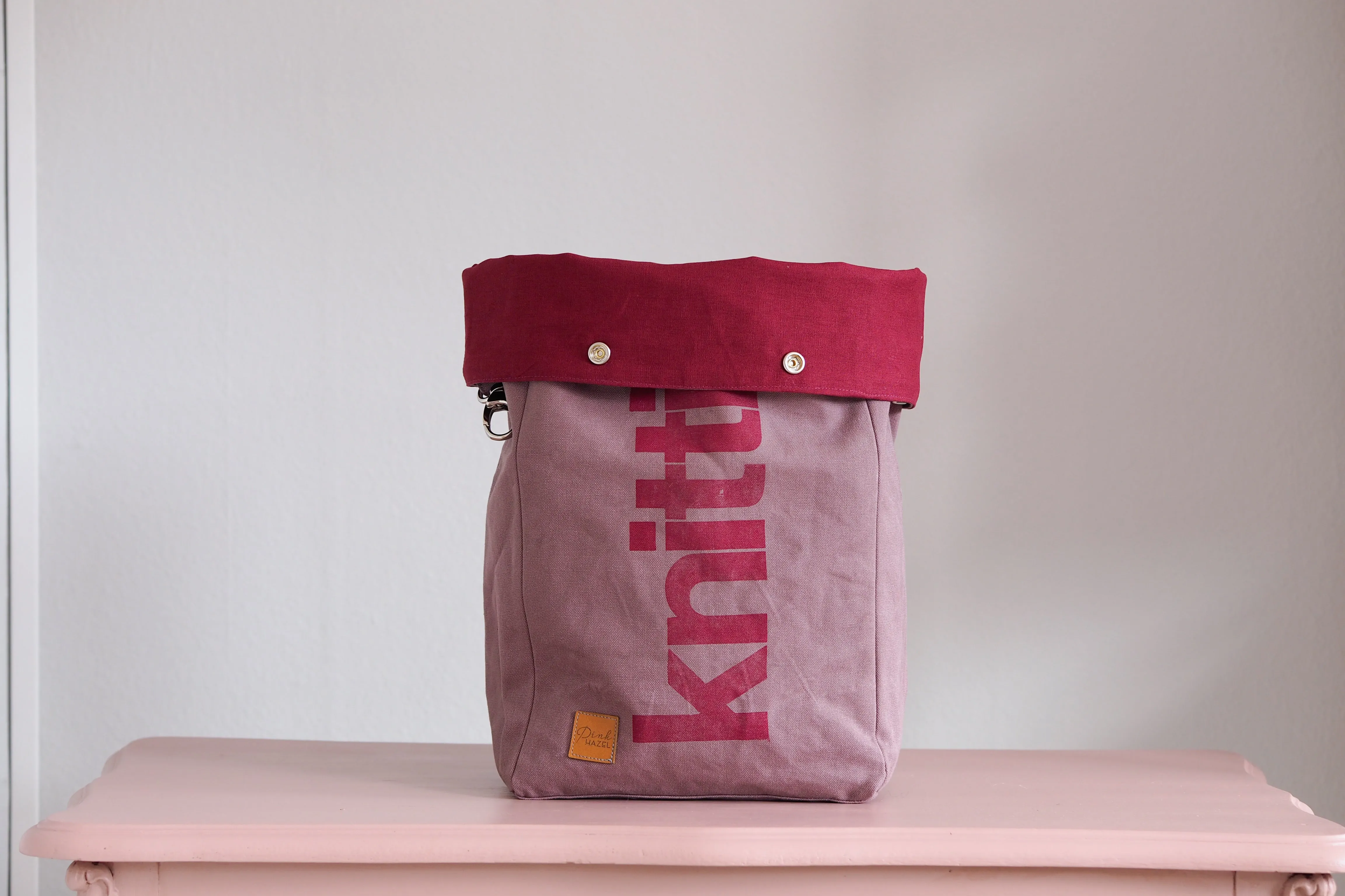 Roll & Stroll Bag - Grape - printed