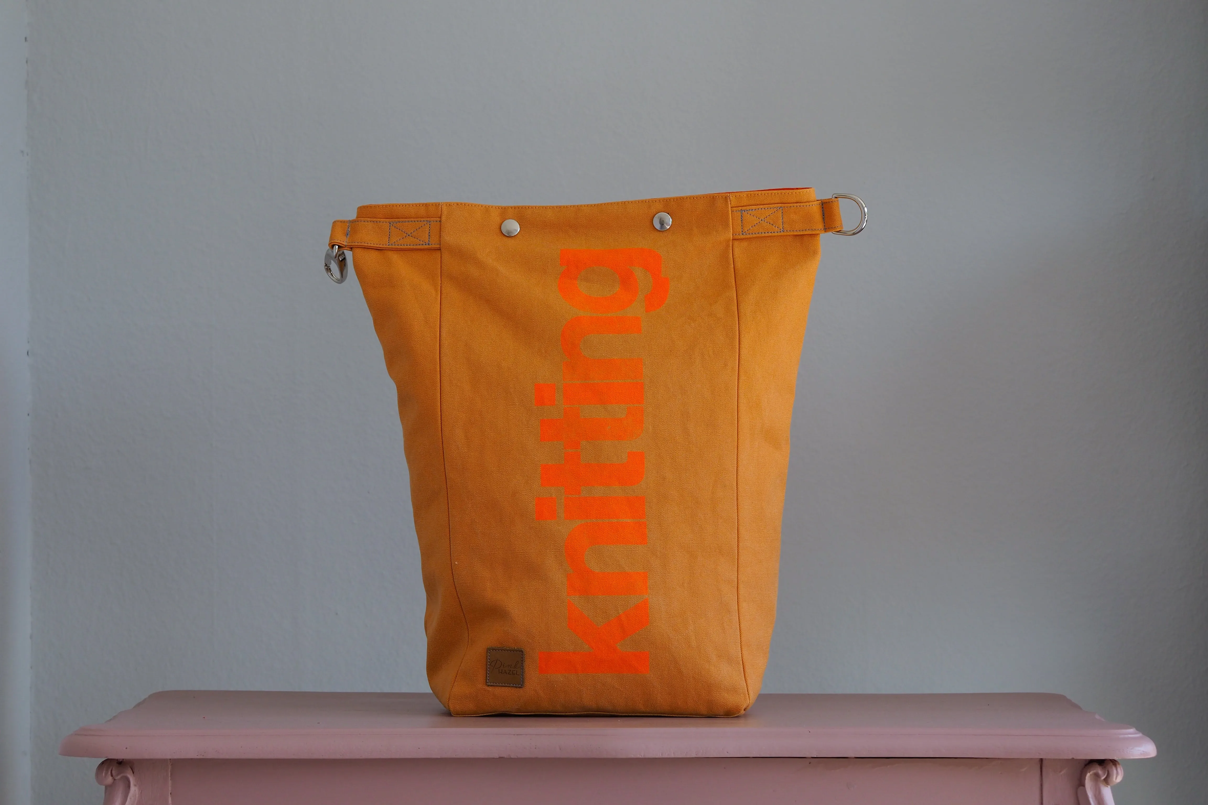 Roll & Stroll Bag - Orange - printed