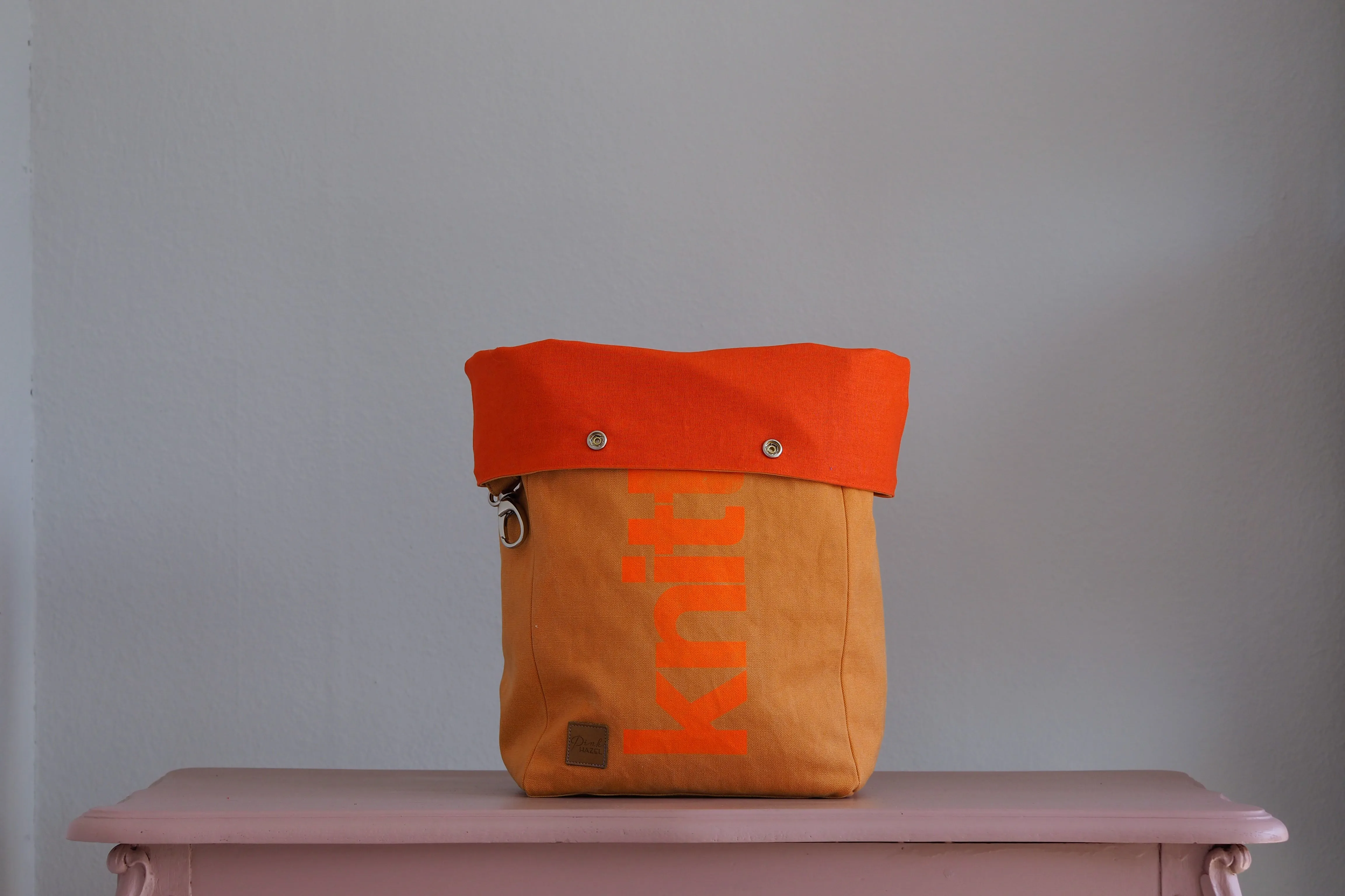 Roll & Stroll Bag - Orange - printed