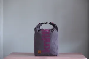 Roll & Stroll Bag - Pewter - printed