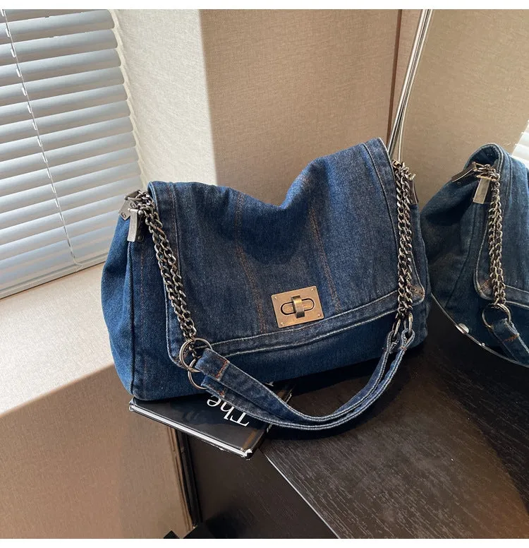 Summer New Fashion Chain Bag Large Capacity Shoulder Messenger Bag