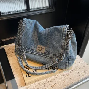 Summer New Fashion Chain Bag Large Capacity Shoulder Messenger Bag