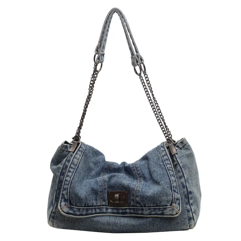 Summer New Fashion Chain Bag Large Capacity Shoulder Messenger Bag